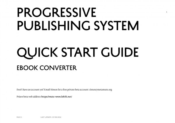 Quick Start Cover Image