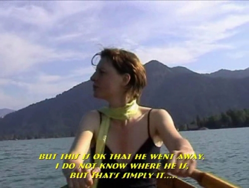 Maija Timonen (woman in a boat)