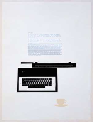 Matthew Brannon, Words on a Page, 2008