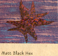 matt black hex