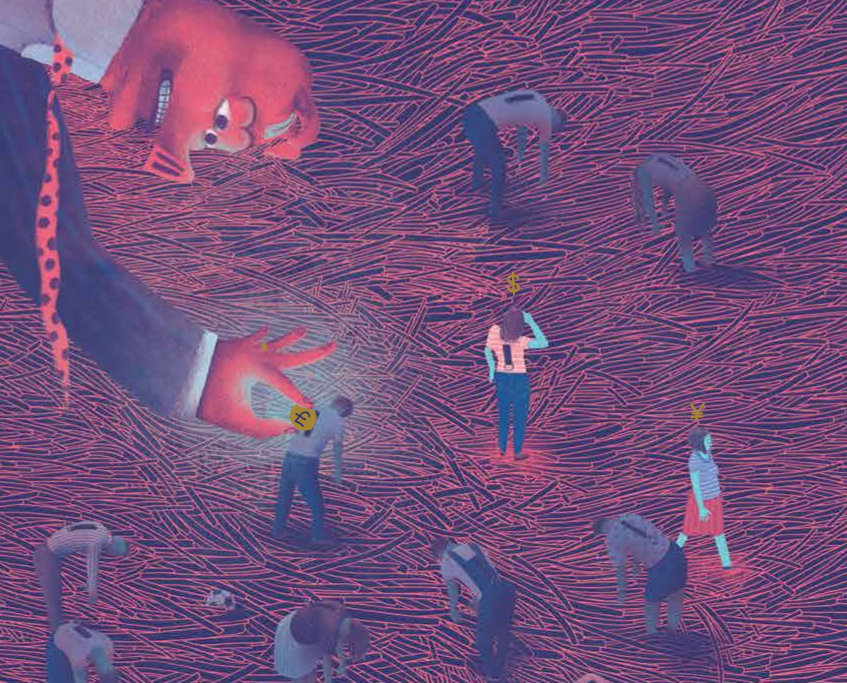 Illustration from God of Money