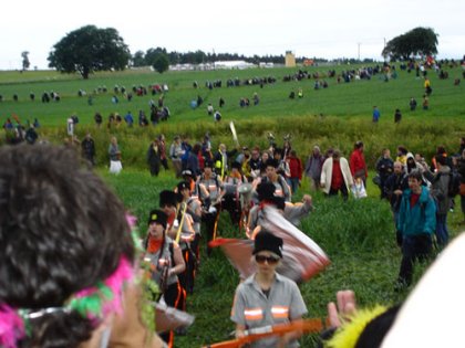 Protesters retreat from Gleneagles