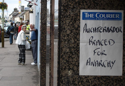 Anarchy in Auchterarder