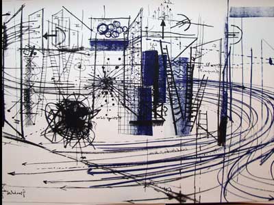 Constant, Drawing for New Babylon