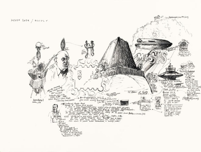 Suzanne Treister 'Occult Diagram'