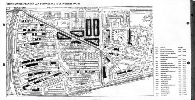 Indische Buurt Plan