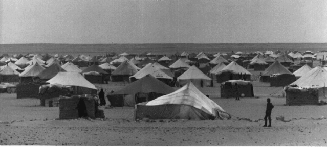 Image: Refugee camp in western Sahara,  http://www.arso.org/05-3.htm