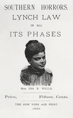 Ida B. Wells's Southern Horrors.