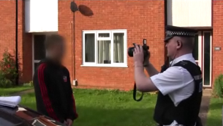 Essex Police using photo camera