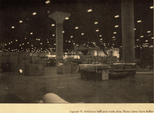 Exhibition Hall post trade show.  Photo: James Faure Walker