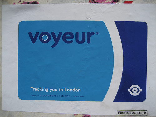 Voyeur (Oyster tracking u in London)