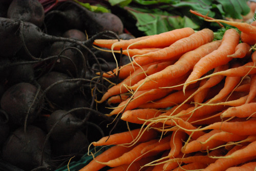 beets and carrots